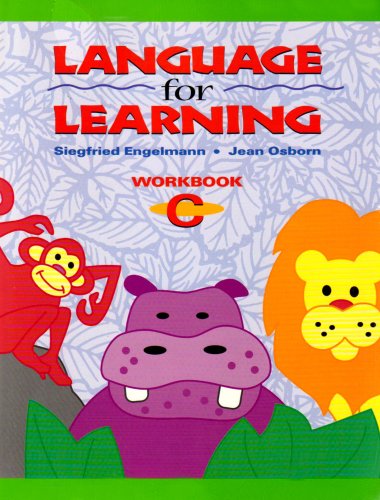 Beispielbild fr Language for Learning - Workbook C (Basic Writing Skills) zum Verkauf von Booksavers of Virginia