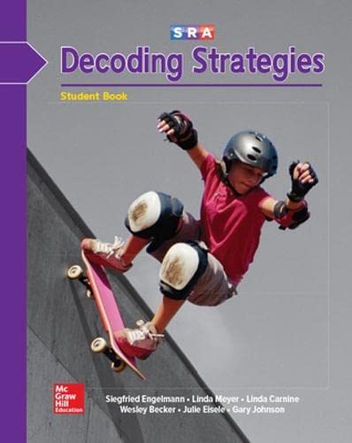 Beispielbild fr SRA Decoding Strategies (Decoding B1 Student Book) zum Verkauf von Red's Corner LLC