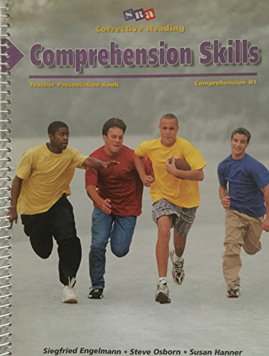 Stock image for Comprehension Skills: Teacher Presentation Book, Comprehension B1 ; 9780026748049 ; 0026748045 for sale by APlus Textbooks