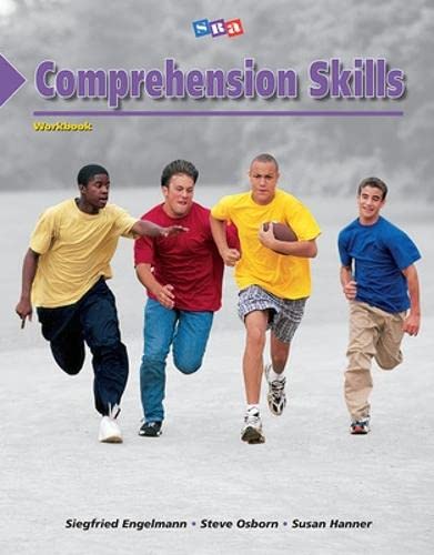 Stock image for Corrective Reading Comprehension Level B1, Student Workbook (CORRECTIVE READING COMPREHENSION SERIES) for sale by GF Books, Inc.