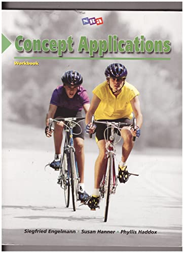 Beispielbild fr SRA concept Applications Workbook (Comprehension C) zum Verkauf von SecondSale