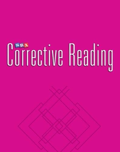 SRA Corrective Reading: Decoding Strategies, Teacher's Presentation Book & Guide: Decoding B2 (9780026748285) by Siegfried Engelmann; Linda Meyer; Linda Carnine