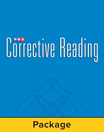 Stock image for Corrective Reading Comprehension Level A, Student Workbook (Pkg. of 5) (CORRECTIVE READING COMPREHENSION SERIES) for sale by Textbook Pro