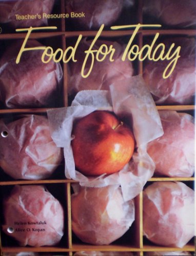 Imagen de archivo de Food for Today (Teacher's Resource Book) a la venta por Better World Books