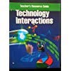 9780026777018: Technology Interactions (Teacher's Resource Guide)