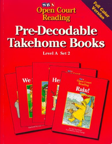 Beispielbild fr Pre-Decodable Takehome Books (SRA Open Court Reading, Level A, Set 2) zum Verkauf von Better World Books