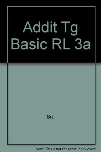 Stock image for Addit Tg Basic RL 3a for sale by Nationwide_Text