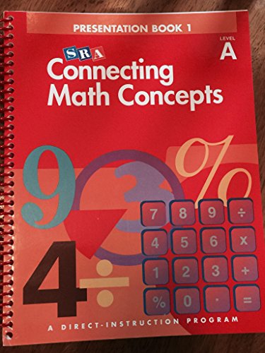 Stock image for Sra Connecting Math Concepts Presentation: Book 1 Level A for sale by Zoom Books Company