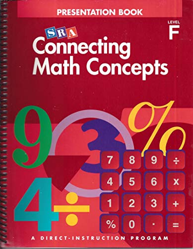 9780026844758: CONNECTING MATH CONCEPTS - TEACHER PRESENTATION BOOK 1 LEVEL F