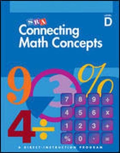 Stock image for Connecting Math Concepts, SRA, Level D Answer Key for sale by Georgia Book Company