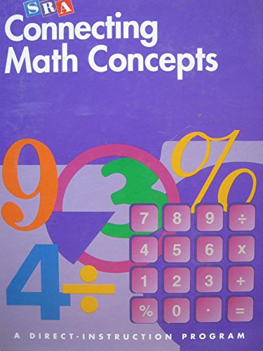 Beispielbild fr Connecting Math Concepts Textbook, Level E by Siegfried Engelmann (2002) Paperback zum Verkauf von ThriftBooks-Reno