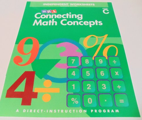 Stock image for SRA Connecting Math Concepts: Independent Woksheets Blackline Masters, Level C for sale by HPB-Red
