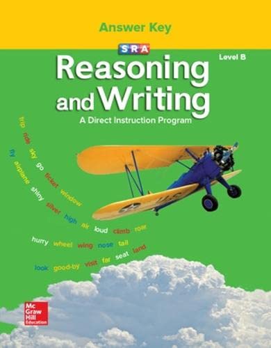 9780026847650: Reasoning and Writing Level B, Grades 1-2, Additional Answer Key (REASONING AND WRITING SERIES)