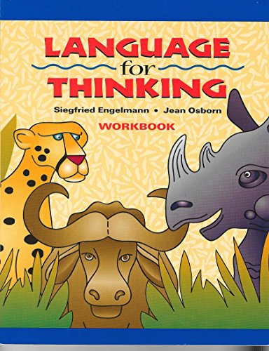 Imagen de archivo de Language for Thinking Workbook a la venta por Decluttr