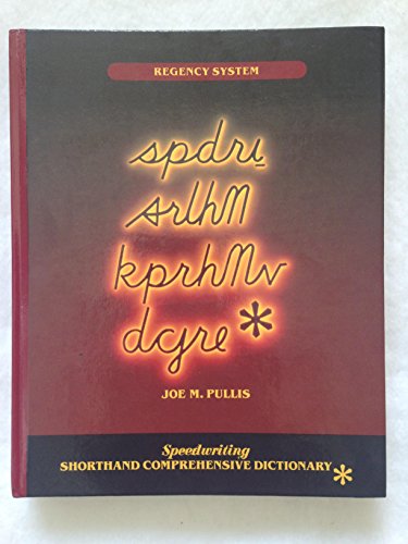 9780026851527: Spdri Srlhn Kprhmv Dcjre Speedwriting Shorthand Comprehensive Dictionary