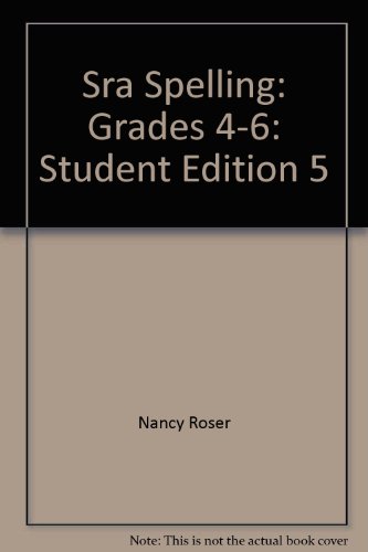 Beispielbild fr Sra Spelling - Level 5 - Student Edition zum Verkauf von POQUETTE'S BOOKS