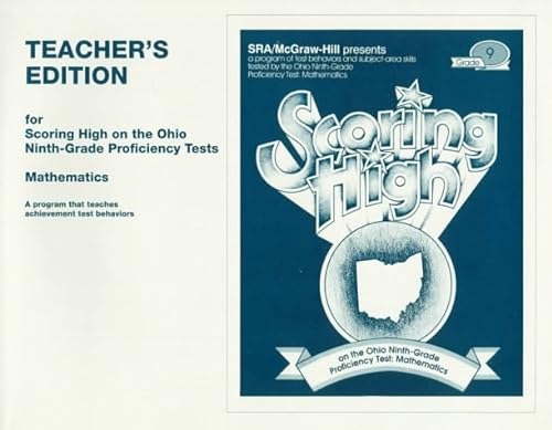 9780026863247: Scoring High on the Ohio 9th Grade Proficiency Test: Mathematics