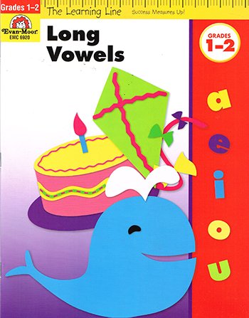 9780026866088: SRA Phonics - Long Vowels - Set of 6 - Grade K