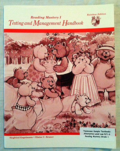 9780026866187: Reading Mastery 1 Testing and Management Handbook - Rainbow Edition (Rainbow Edition)
