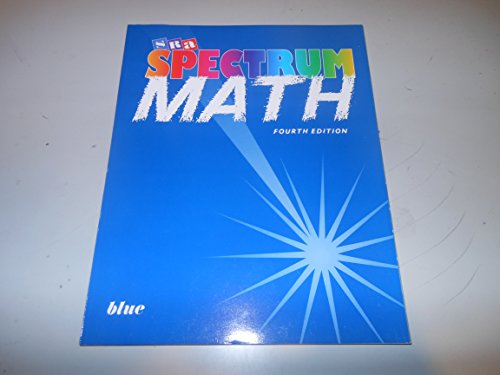 9780026875479: Spectrum Math Blue Bk Level 7 Student