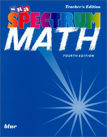 Spectrum Mathematics - Blue Book Level 7 (9780026875554) by SRA