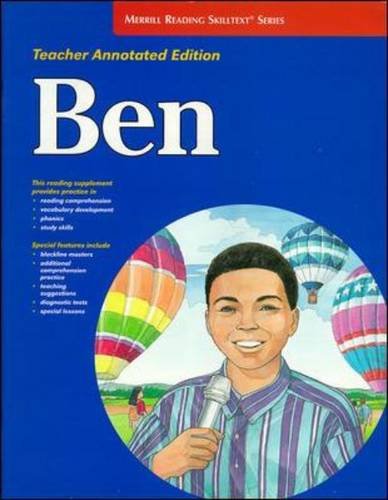 9780026878890: Merrill Reading Skilltext Series - Ben Teacher Edition - Level 4.3