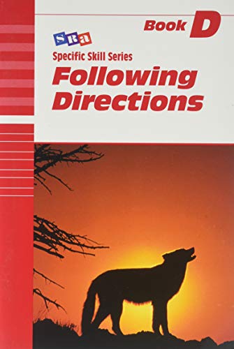 Beispielbild fr Specific Skills Series, Following Directions, Book D zum Verkauf von Better World Books