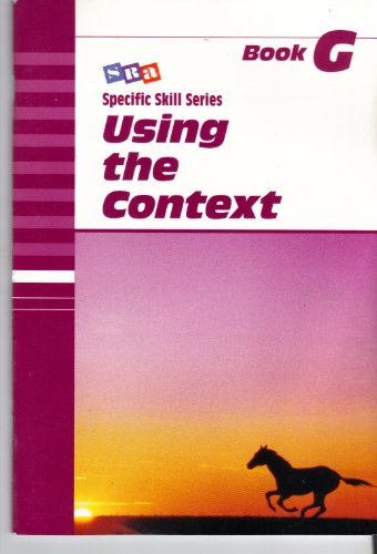 Beispielbild fr Specific Skills Series, Using the Context, Book G zum Verkauf von Better World Books