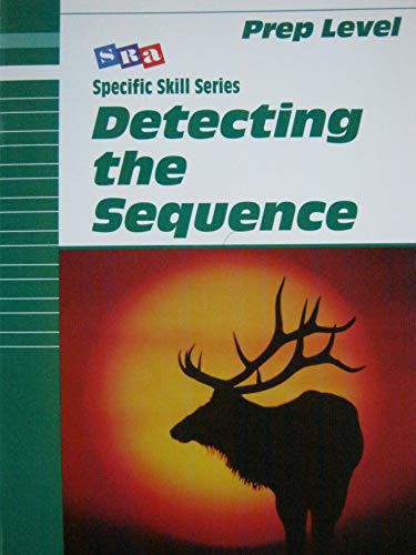 Stock image for Sra Skill Series: Sss Prep Detecting the Sequences for sale by Better World Books