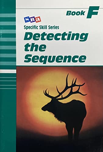 Stock image for Sra Skill Series: Sss Lv F Detecting the Sequence for sale by Better World Books