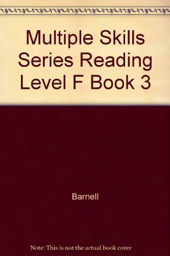 Stock image for Multiple Skills Series Reading Level F Book 3 for sale by GreatBookPrices