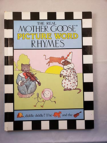 9780026890397: The Real Mother Goose Picture Word Rhymes