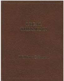 9780026910002: Legal Thesaurus
