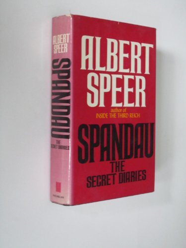 Stock image for Spandau: The Secret Diaries (English and German Edition) for sale by ThriftBooks-Atlanta