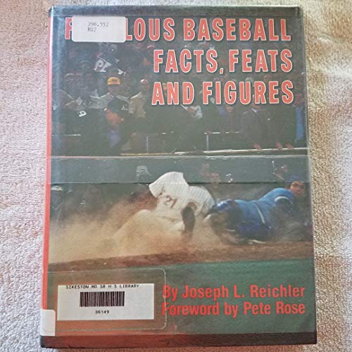 Beispielbild fr Fabulous Baseball Facts, Feats, and Figures zum Verkauf von Ergodebooks