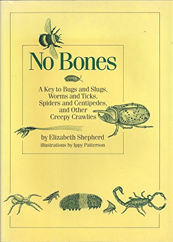 Imagen de archivo de No Bones: A Key to Bugs and Slugs, Worms and Ticks, Spiders and Centipedes, and Other Creepy Crawlies a la venta por Books-FYI, Inc.