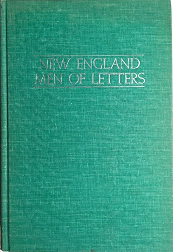 Beispielbild fr New England Men of Letters. zum Verkauf von Better World Books