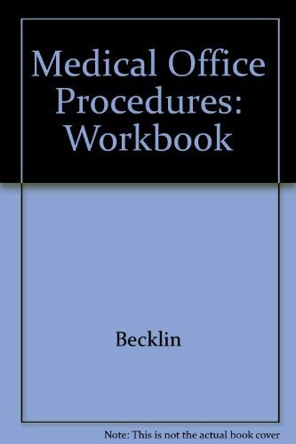 Stock image for Medical Office Procedures for sale by Dunaway Books