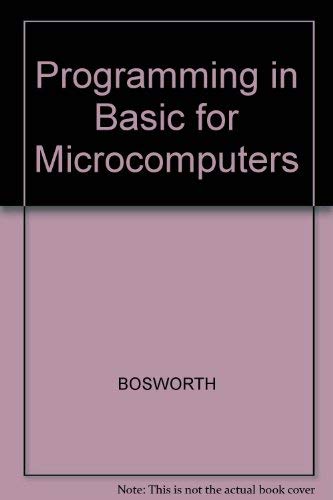 9780028002934: Programming in Basic for Microcomputers