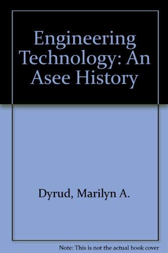 Beispielbild fr Engineering Technology : An ASEE History zum Verkauf von Better World Books