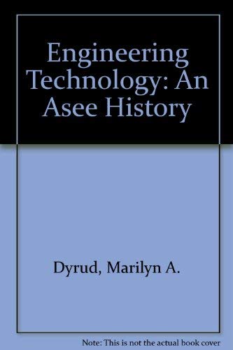 Imagen de archivo de Engineering Technology : An ASEE History a la venta por Better World Books