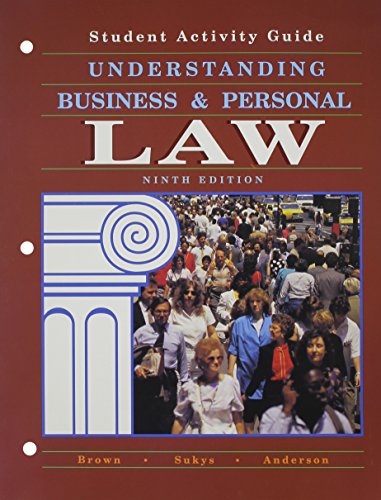 9780028006499: Understanding Business and Personal Law