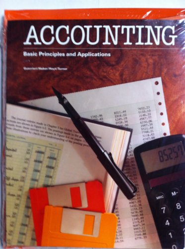 9780028007755: Accounting, Basic Principles & Applications Study Guide & Working Papers 1-12
