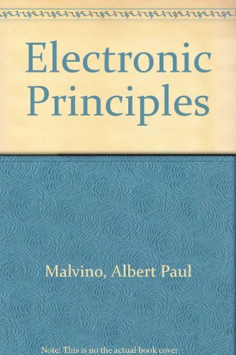 Imagen de archivo de Electronic Principles a la venta por HPB-Red