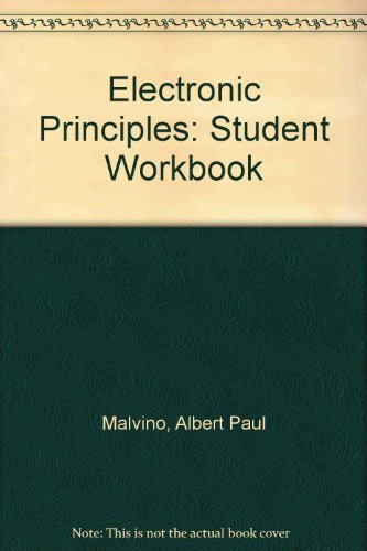 Imagen de archivo de Electronic Principles - WORKBOOK a la venta por HPB-Red