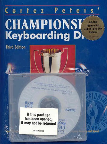 9780028012094: CD-Rom/Data Disk to Accompany Cortez Peters Championship Keyboarding Drills