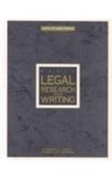 Basic Legal Research & Writing (Legal Studies Series) (9780028012766) by Nolfi, Edward A; Tepper, Pamela R