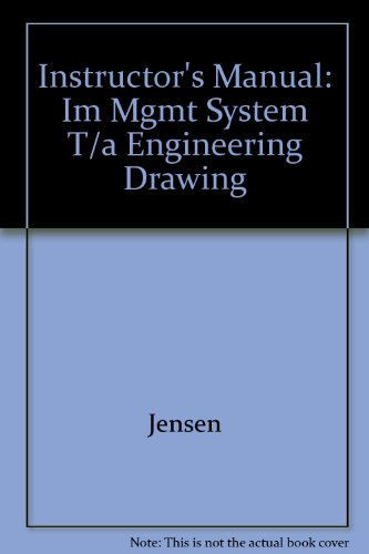 Stock image for ENGINEERING DRAWING and DESIGN. Instructor`s Management System * for sale by L. Michael