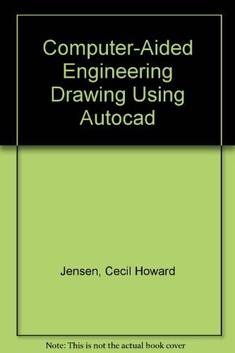 Stock image for Computer-Aided Engineering Drawing Using Autocad for sale by Allied Book Company Inc.