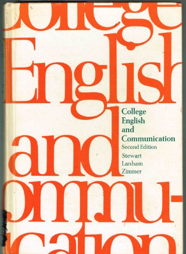 Imagen de archivo de College English and Communication a la venta por -OnTimeBooks-